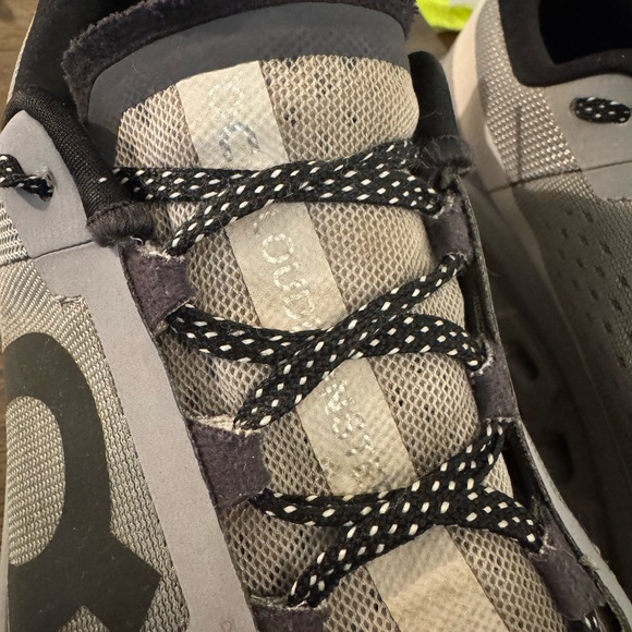 On Cloud Running Cloudmonster Sneakers - Men’s size 10 - Grey and White - Picture 12 of 16